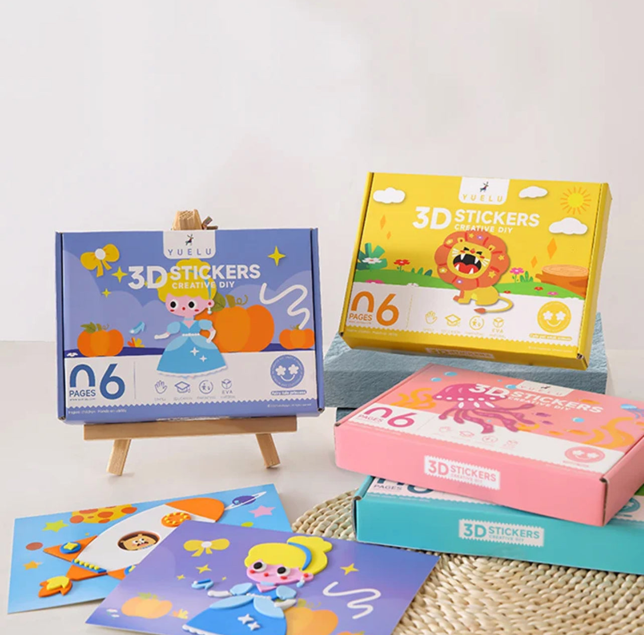 3D Skumkunst, 3-10 år