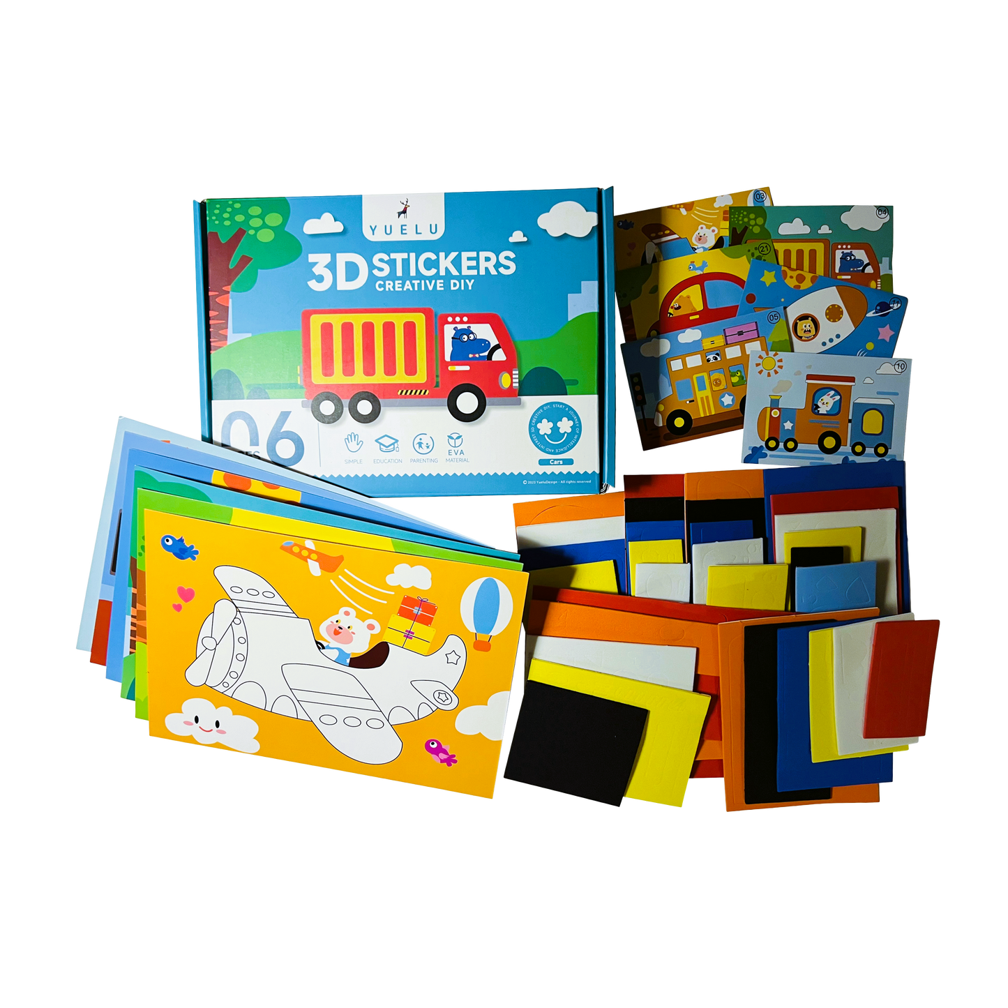 3D Skumkunst, 3-10 år
